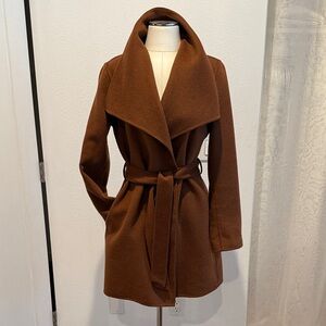 Tahari Women's Brown Trench Coat
